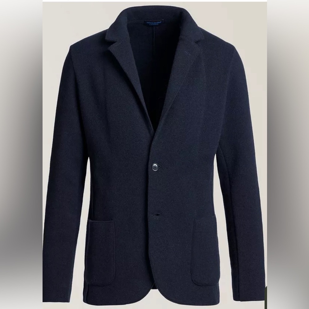 Patrick Assaraf Eco-Cashmere Knit Sport Jacket NWOT